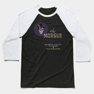 Retro Vintage the Morgue Tiki Bar Baseball T-Shirt